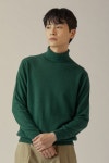 [매너그램] GRADE A 퓨어 캐시미어100 터틀넥 그린 GRADE A 퓨어 캐시미어100 터틀넥 그린