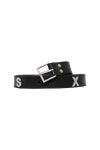 마틴로즈 SEX로고 레더 남성 벨트 CMR1127 BLACK_MARTINE ROSE - 코오롱몰 마틴로즈 SEX로고 레더 남성 벨트 CMR1127 BLACK