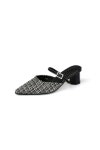 트위드 뮬_H1502(2Colors)_SHOEHI 트위드 뮬_H1502(2Colors)