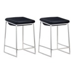 Stool | 300037 from Zuo Modern | AccuWeather Shop Zuo Modern... Height Upholstered Bar Stool | 300037 from Lowes | Accuweather 