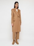 Max Mara - Patrik 더블 브레스티드 카멜 코트 - 카멜 | Luisaviaroma