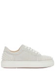 Christian Louboutin 30mm Vieirissima Leather Sneakers In White | ModeSens