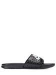 Nike - Benassi 러버 슬라이드 샌들 - 블랙 | Luisaviaroma