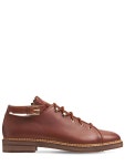 Max Mara - 20mm hayle leather lace-up shoes - Brown | Luisaviaroma