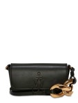 Jw Anderson Chain Baguette Leather Anchor Bag In Black | ModeSens