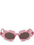 Loewe - Paulas ibiza 플라워 셰이프 선글라스 - Coral/Brown | Luisaviaroma