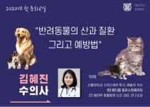 서울대 동물병원 반려동물 문화교실 반려동물의 산과 질환 그리고 예방법 – 비마이펫 라이프