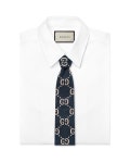 Gucci GG Freedom Knit Jacquard Tie