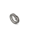 Gucci Mens Garden Two-Row Snake Ring, Size 11 Gucci Mens Garden Two-Row Snake Ring, Size 11