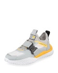 Puma Mens Octane Sock-Collar Sneakers w/ Buckle | Neiman Marcus Puma Mens Octane Sock-Collar Sneakers w/ Buckle