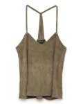 AS by DF Leather Nights Suede Cami