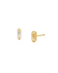 gorjana Amara Baguette Stud Earrings
