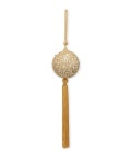 Oscar de la Renta Billiard Sequined Tassel Clutch Bag