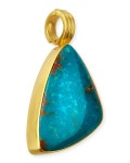 Dina Mackney Freeform Turquoise Pendant