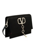 Valentino Garavani V Case Small Satin Shoulder Bag