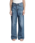 Rag & Bone Logan Low-Rise Wide-Leg Jeans