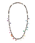 Hipchik Salma Beaded Tassel Necklace, 42 Hipchik Salma Beaded Tassel Necklace, 42
