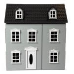 Classic Doll House Gray STOY - Babyshop Classic Doll House Gray