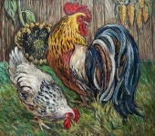 Farm Life Paintings | Saatchi Art