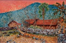 Blue Afternoon Painting by Tuong Can | Saatchi Art