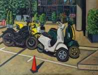 Moto paintings | Saatchi Art