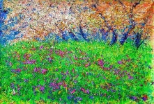 White Irises paintings | Saatchi Art