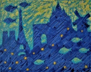 Paris Aquarium Painting by Denis Kuvaiev DenKuvaiev | Saatchi Art Paris Aquarium Painting