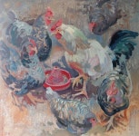 Farm Animals paintings | Saatchi Art