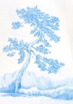 A195 (Summer landscape near the river bank) Painting by Tony Karbouski | Saatchi Art South Korea