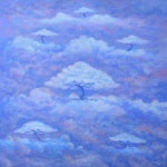 Riverside Heritage Painting by Sajith A Remady | Saatchi Art Riverside Heritage Painting by Sajith  A Remady | Saatchi Art