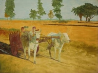 Farm Fields paintings | Saatchi Art