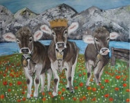 Farm Scene paintings | Saatchi Art