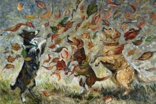 Border Collie paintings | Saatchi Art