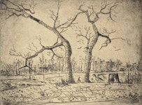 In a park - Limited Edition of 20 Printmaking by Vladimir Kezerashvili | Saatchi Art In a park - Limited Edition of 20 Art Print