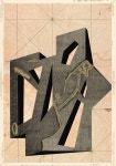 Abstract composition M383 Drawing by Jesús Perea | Saatchi Art