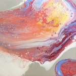 Lava Flow paintings | Saatchi Art