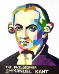 Immanuel Kant pop art Painting by Victoria Dmitrieva | Saatchi Art