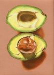 Avocado Illustration Drawing by Ashley Reid | Saatchi Art