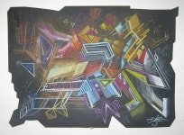 Abstract B brown Drawing by Predrag Radovanovic | Saatchi Art Abstract B brown Drawing