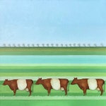 Dutch meadows Painting by Anastazia David | Saatchi Art