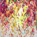Pacific orbis rainbow XIII Painting by Tatiana Georgieva | Saatchi Art