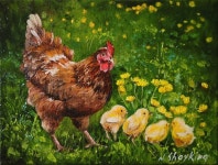 Farm Life Paintings | Saatchi Art