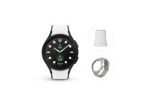 갤럭시 워치5 프로 45 mm 골프 에디션 (블루투스) + 풀커버 오리지널 팩 (샌드) | Samsung 대한민국