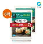 호밍스 집만두 김치두부 400g x 6팩 ㅣ 청정원 대한민국 