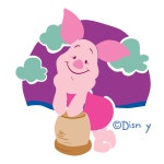 Disney’s Piglet Logo PNG Vector (EPS) Free Download