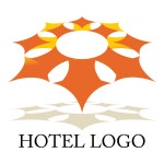 Hotel Wheel Logo PNG Vector (AI) Free Download