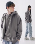 서울스토어 더블유브이프로젝트 - [더블유브이프로젝트] 와핑 후드집업 다크그레이 JJOT7203