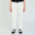 서울스토어 매치글로브 - MG9S DENIM STRAIGHT PANTS (IVORY)