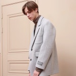 서울스토어 앤즈페이퍼 - UNISEX JOHN WOOL CLASSIC JACKET GRAY