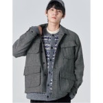 서울스토어 에잇세컨즈 - [에잇세컨즈] 그레이 퍼티그 아웃 포켓 재킷 (269939EA13)